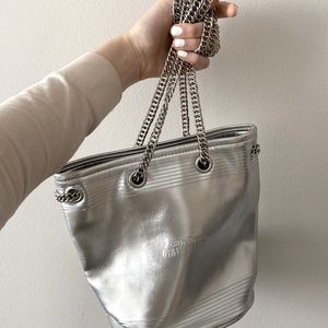 Jean paul Gauthier silver purse